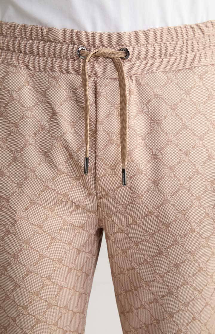 Joop Cornflower-Joggpants Tivon in Hellbraun gemustert Angebote