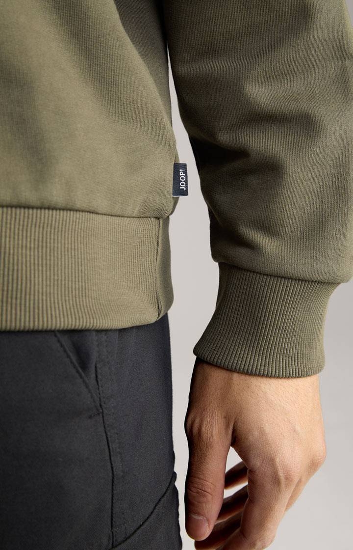 Joop Cornflower-Sweatshirt Cruz in Oliv Schlussverkauf