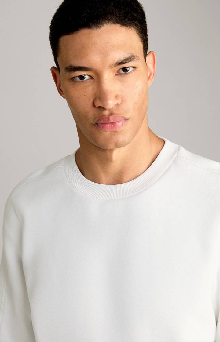 Joop Fleece-Sweatshirt Amadeo in Offwhite Günstiger Verkauf