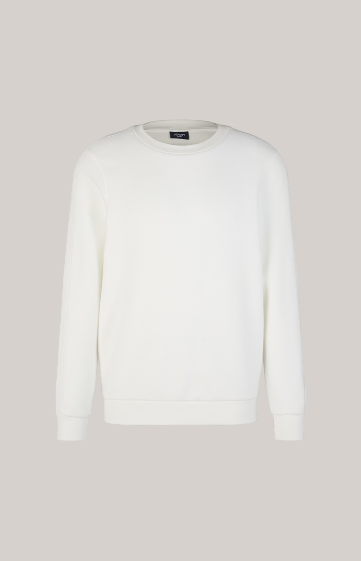 Joop Fleece-Sweatshirt Amadeo in Offwhite Günstiger Verkauf