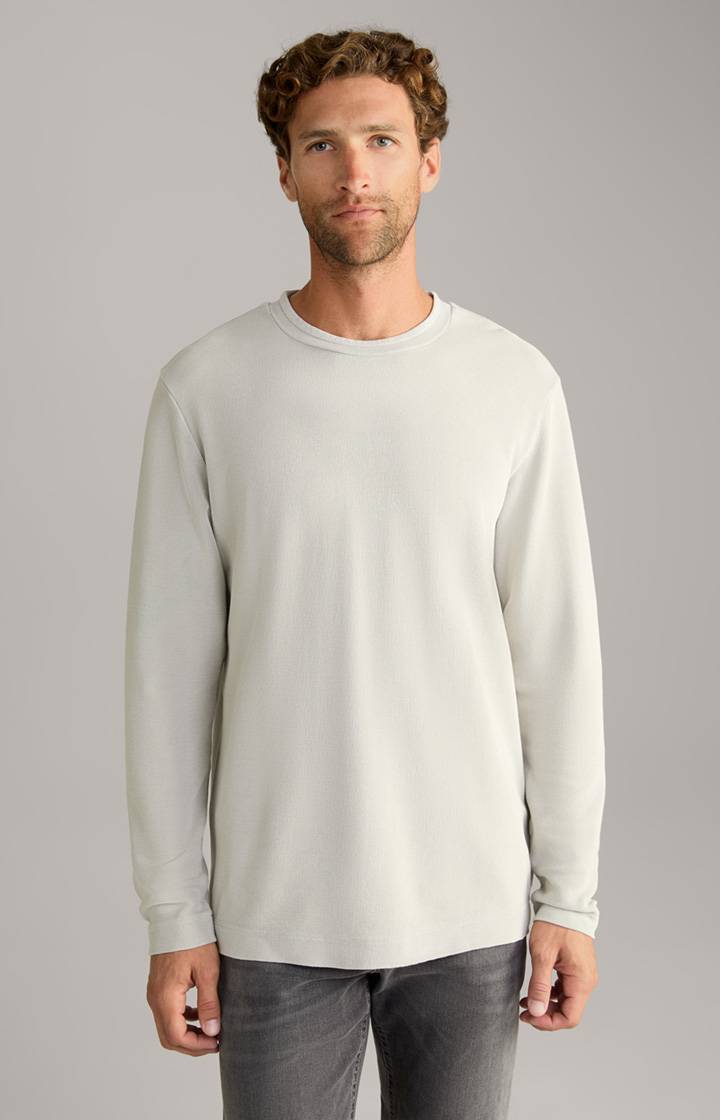 Joop Longsleeve Darian in Hellgrau Sonderangebot