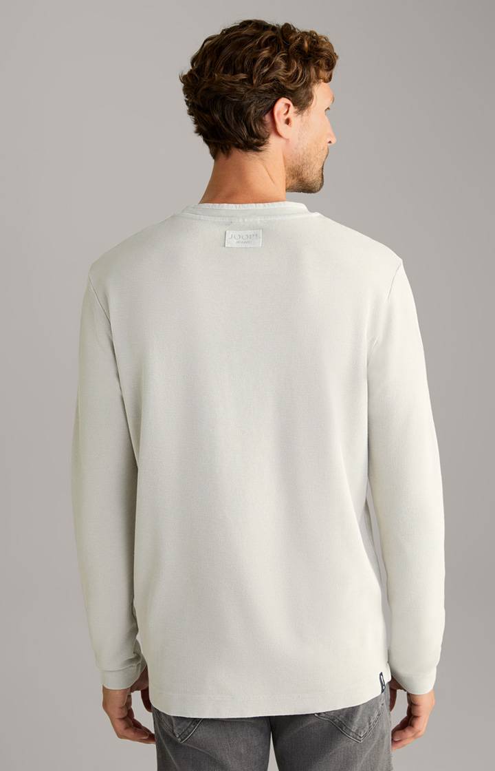 Joop Longsleeve Darian in Hellgrau Sonderangebot