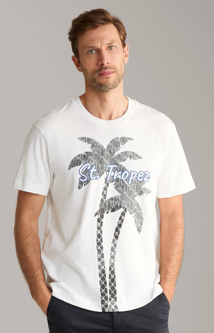 Joop T-Shirt Bardo in Natural Günstig kaufen