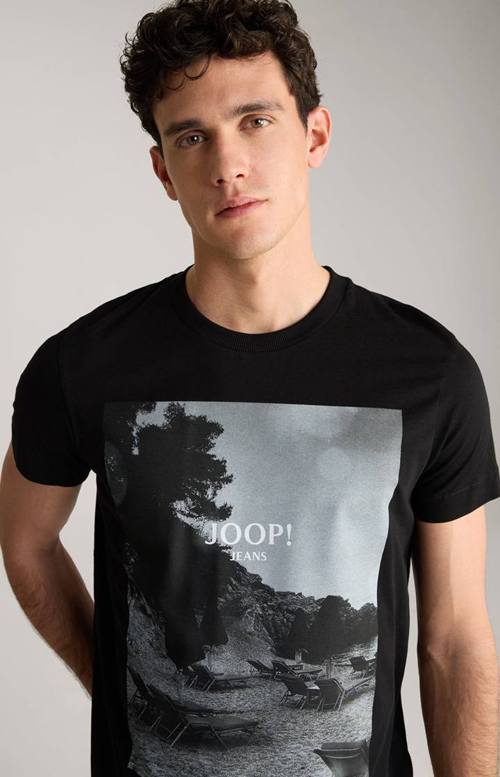 Joop T-Shirt Dario in Schwarz Großer Ausverkauf