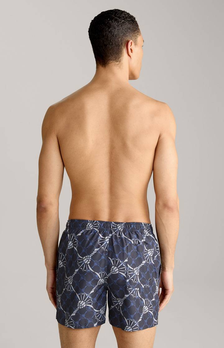 Joop Cornflower-Badeshorts Babados in Navy/Azur/Hellgrau Saisonschlussverkauf