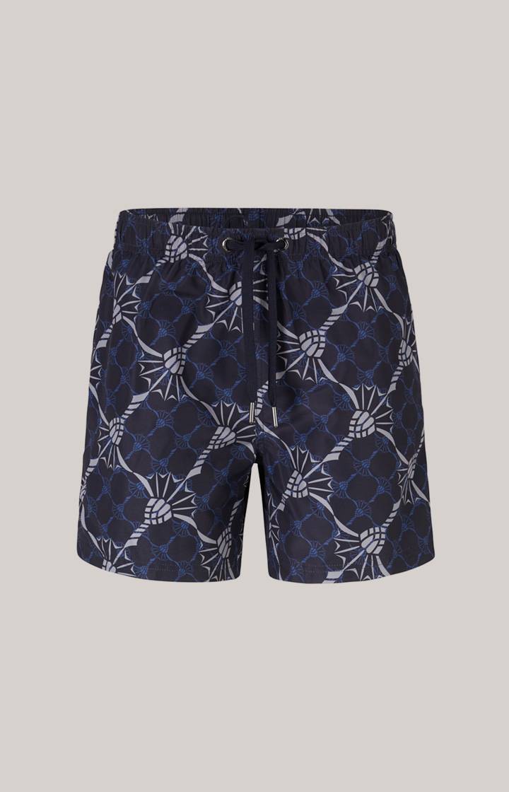 Joop Cornflower-Badeshorts Babados in Navy/Azur/Hellgrau Saisonschlussverkauf