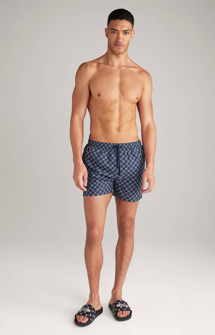 Joop Cornflower Badeshorts Mykonos in Navy gemustert Black Friday