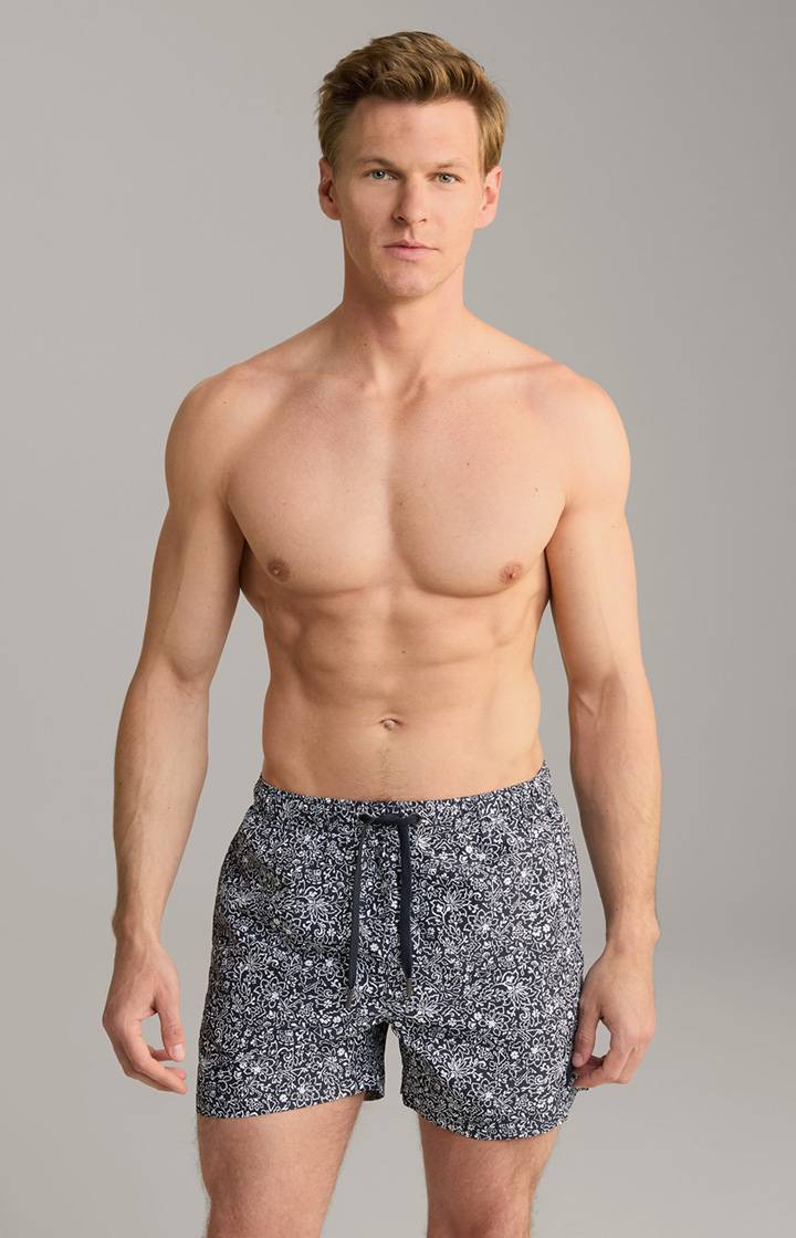 Joop Badeshorts Palolem Beach in Navy gemustert Muttertagsangebot