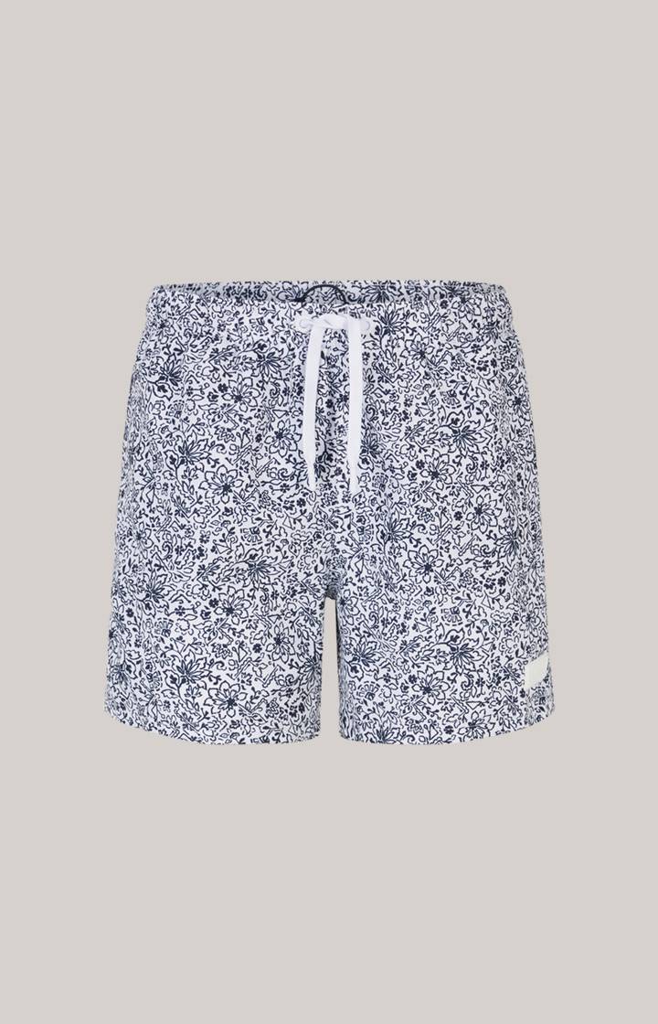 Joop Badeshorts Palolem Beach in Weiß/Blau gemustert Neuheiten