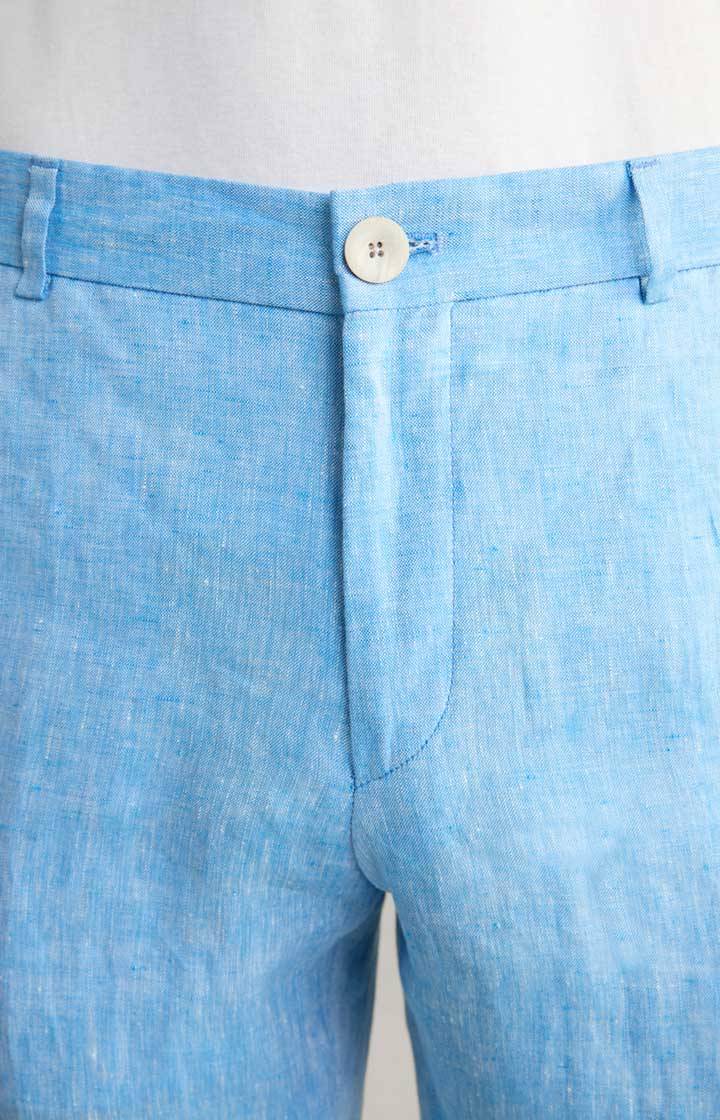 Joop Leinen-Chino Hank in Hellblau meliert 50% Rabatt für begrenzte Zeit