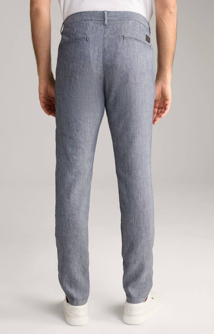 Joop Leinen-Mix Chino Maxton in Navy meliert Online