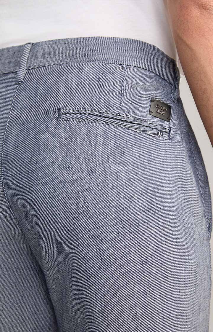 Joop Leinen-Mix Chino Maxton in Navy meliert Online