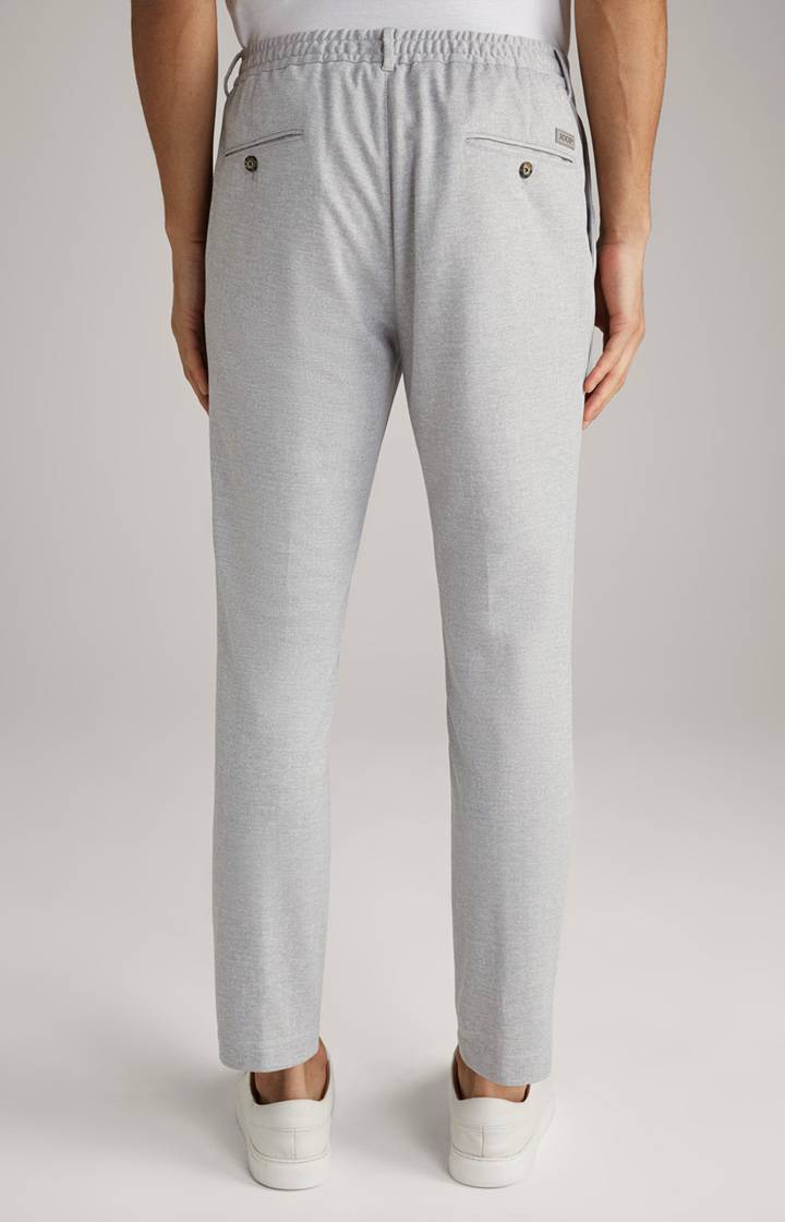 Joop Baukasten-Hose Lester in Hellgrau meliert Outlet