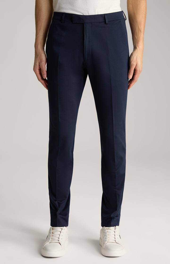 Joop Jersey-Baukasten-Hose Gun in Navy im Angebot