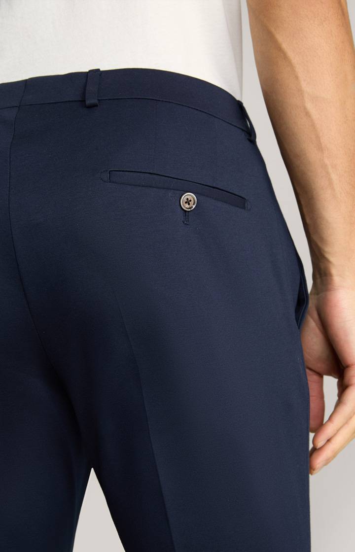 Joop Jersey-Baukasten-Hose Gun in Navy im Angebot