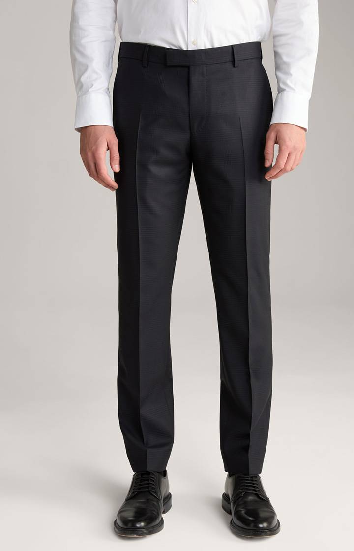 Joop Baukastenhose Blayr in Navy kariert Fabrikverkauf