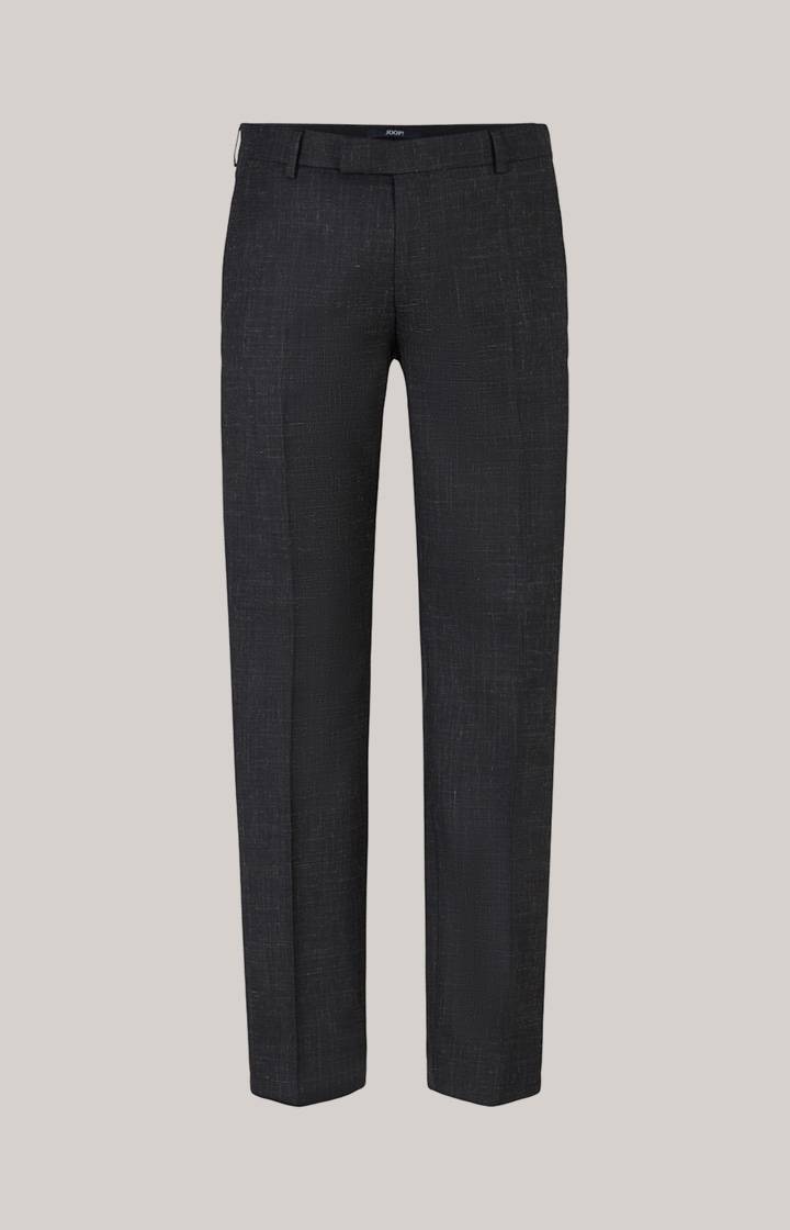 Joop Leinenmix Baukasten-Hose Blayr in Anthrazit meliert Limitierter Zeitrabatt