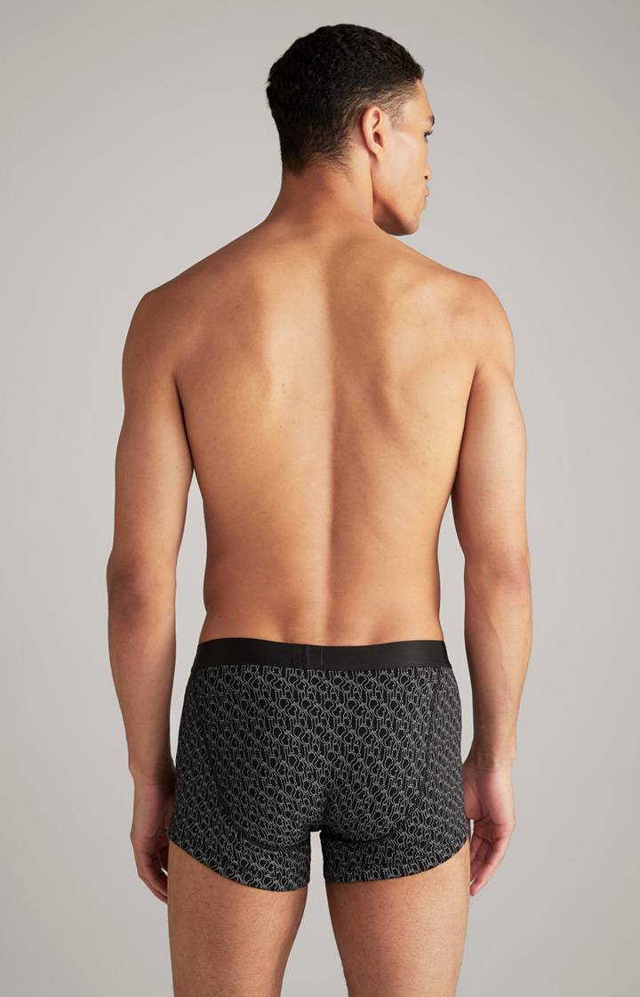 Joop 3er-Pack Fine Cotton Stretch Boxer in Schwarz/Dunkelblau/Grau Preisnachlass