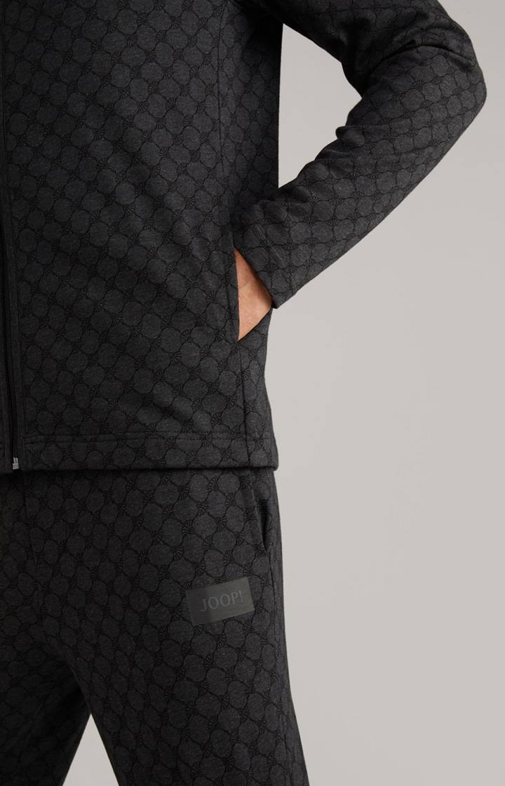 Joop Loungewear Sweatjacke in Anthrazit meliert Cyber Monday