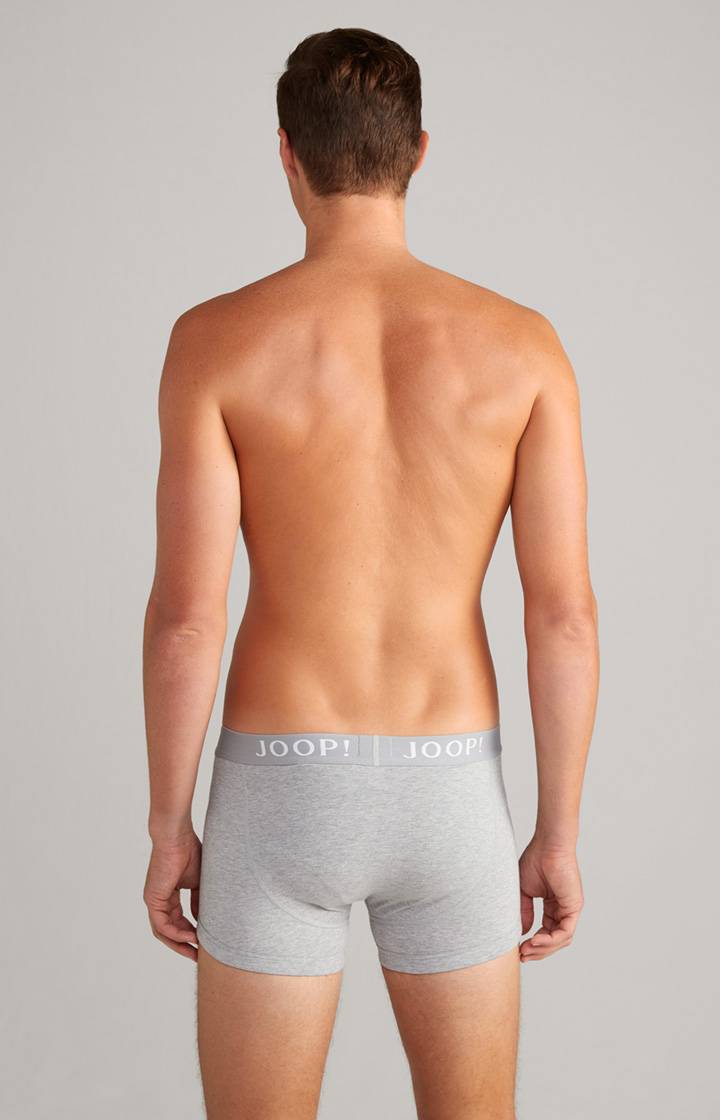 Joop 3er-Pack Fine Cotton-Stretch Boxer in Schwarz/Navy/Grau meliert Blitzangebot