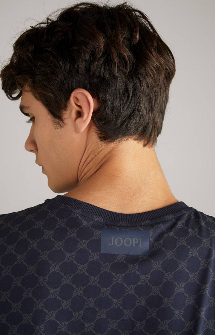 Joop Cornflower Loungewear Longsleeve in Navy gemustert Neuheiten
