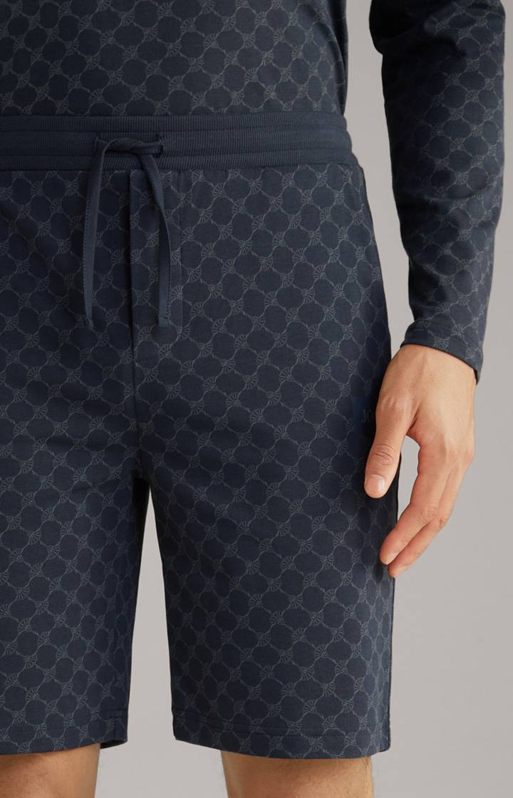 Joop Loungewear Shorts in Navy gemustert Bestseller