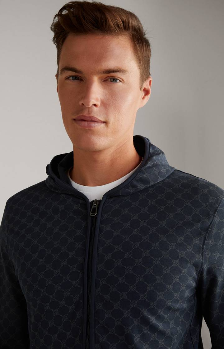 Joop Loungewear Sweatjacke in Dunkelblau Räumungsverkauf
