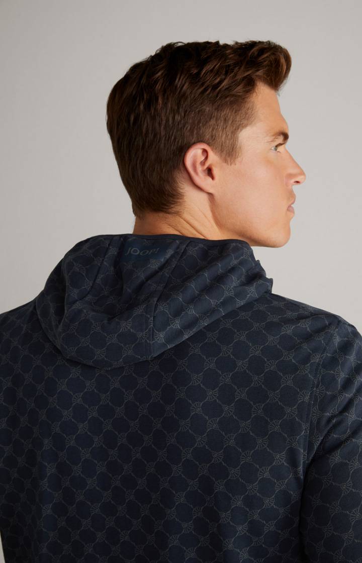 Joop Loungewear Sweatjacke in Dunkelblau Räumungsverkauf