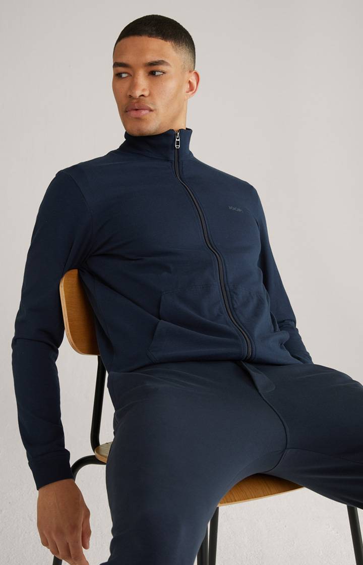 Joop Loungewear Sweatjacke in Dunkelblau Kauf eins, bekomm eins gratis