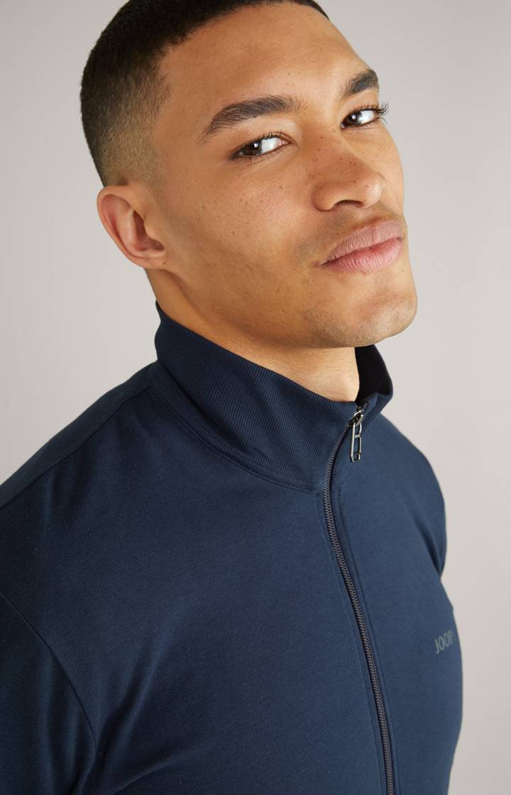 Joop Loungewear Sweatjacke in Dunkelblau Kauf eins, bekomm eins gratis
