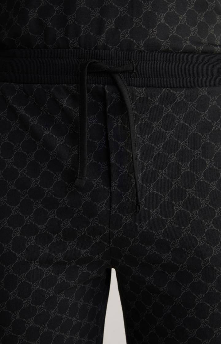 Joop Loungewear Shorts in Schwarz gemustert Riesige Ersparnisse
