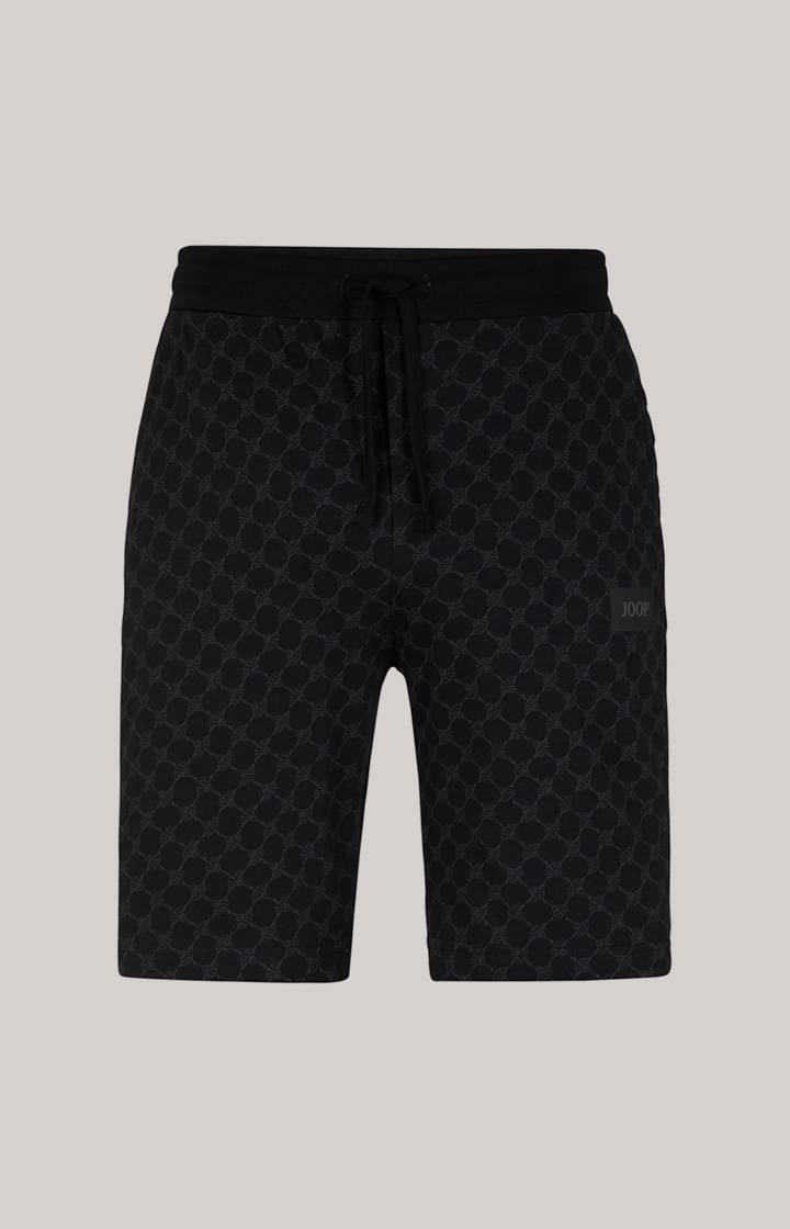 Joop Loungewear Shorts in Schwarz gemustert Riesige Ersparnisse