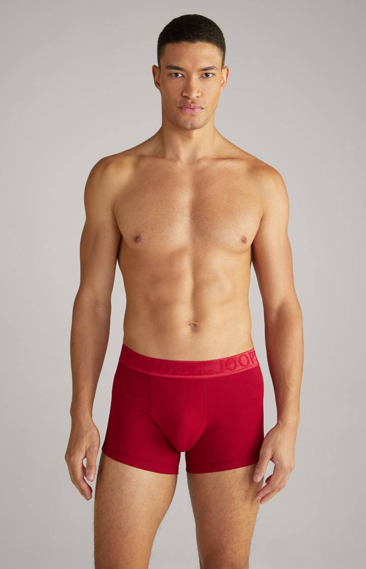 Joop 3er-Pack Fine Cotton Stretch Boxer in Schwarz/Rot/Weiß VIP-Rabatte
