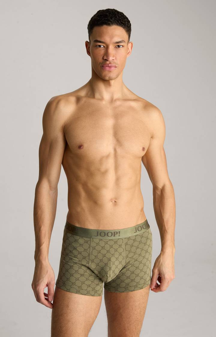 Joop 3-er Pack Boxer in Oliv/Weiß/Blau gemustert Wochenangebot