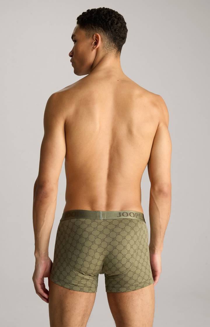 Joop 3-er Pack Boxer in Oliv/Weiß/Blau gemustert Wochenangebot