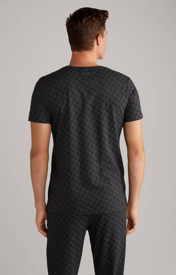 Joop Loungewear T-Shirt in Anthrazit meliert Letzte 3 Tage