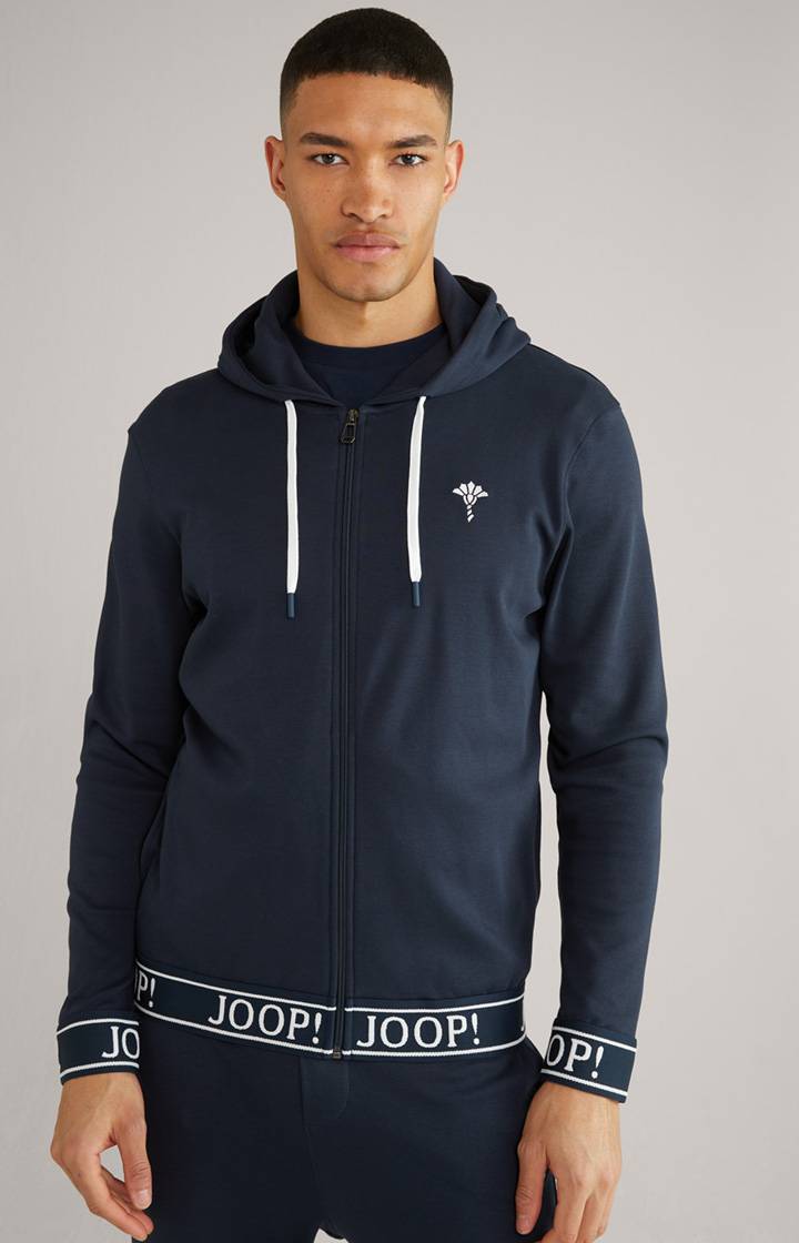 Joop Hoodie-Sweatjacke in Dunkelblau Bis zu 65% Rabatt