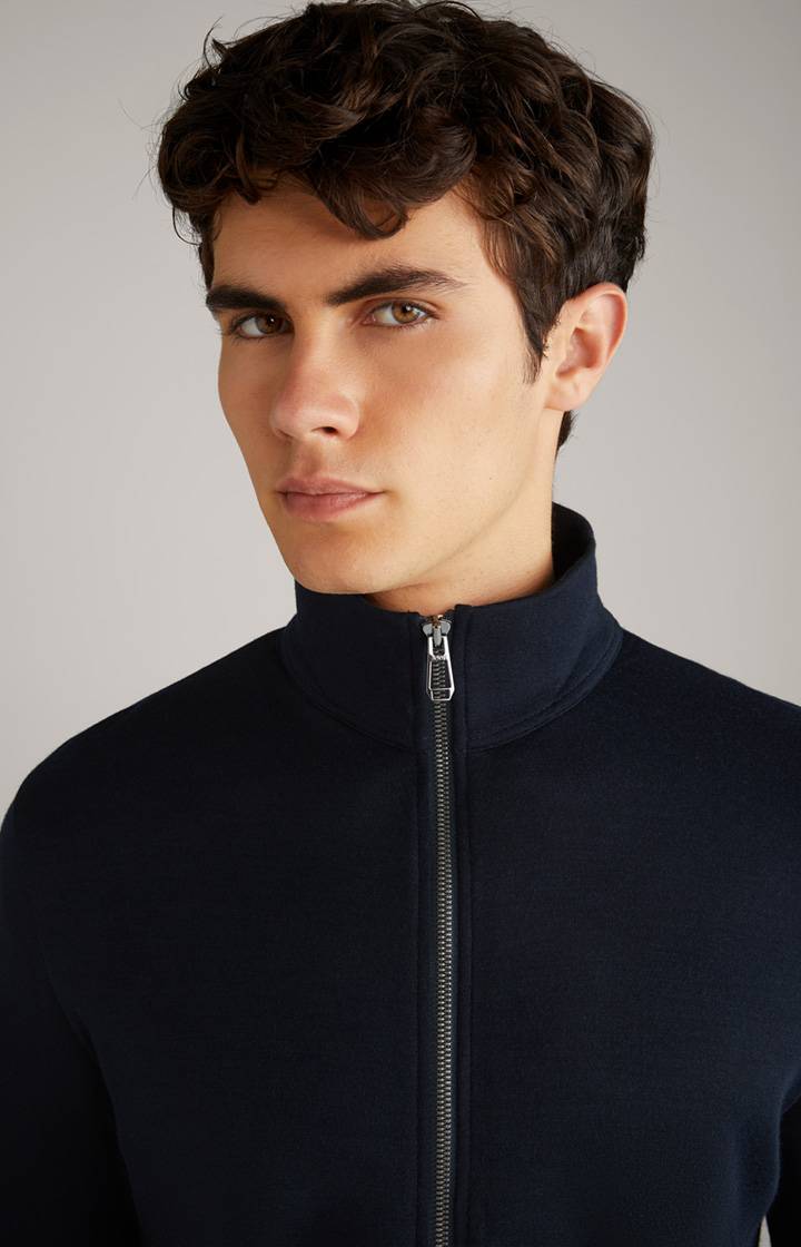Joop Loungewear Sweatjacke in Dark Blue Sonderangebot der Fabrik