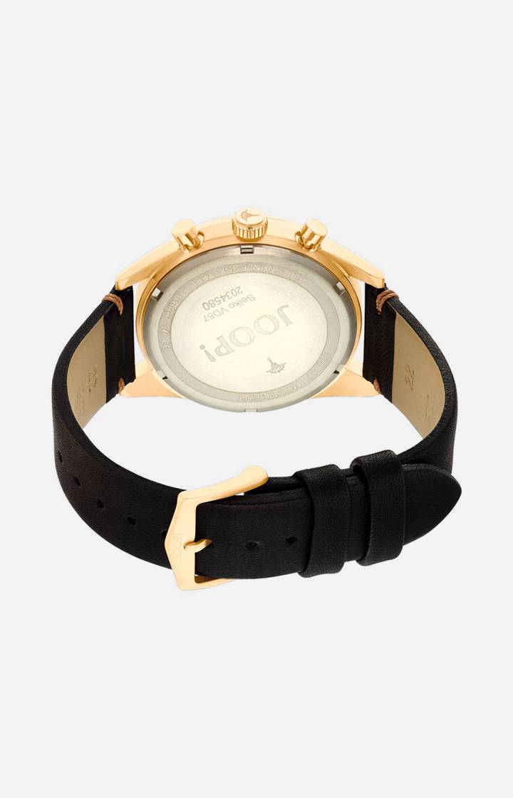 Joop Herrenuhr in Gold/Schwarz Outlet