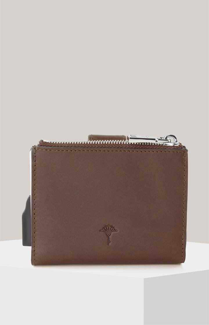 Joop Karten-Etui Loreto C-Four in Cognac-Braun Auslauf