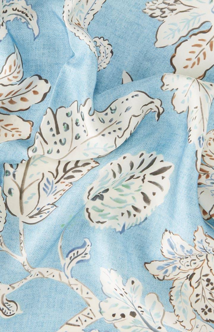 Joop Tuch in Hellblau gemustert Flash Sale