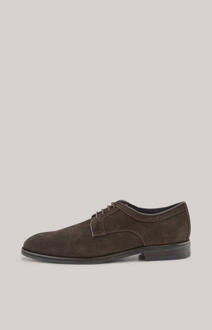 Joop Lace-Up Velluto Kleitos in Dunkelbraun Tägliche Deals