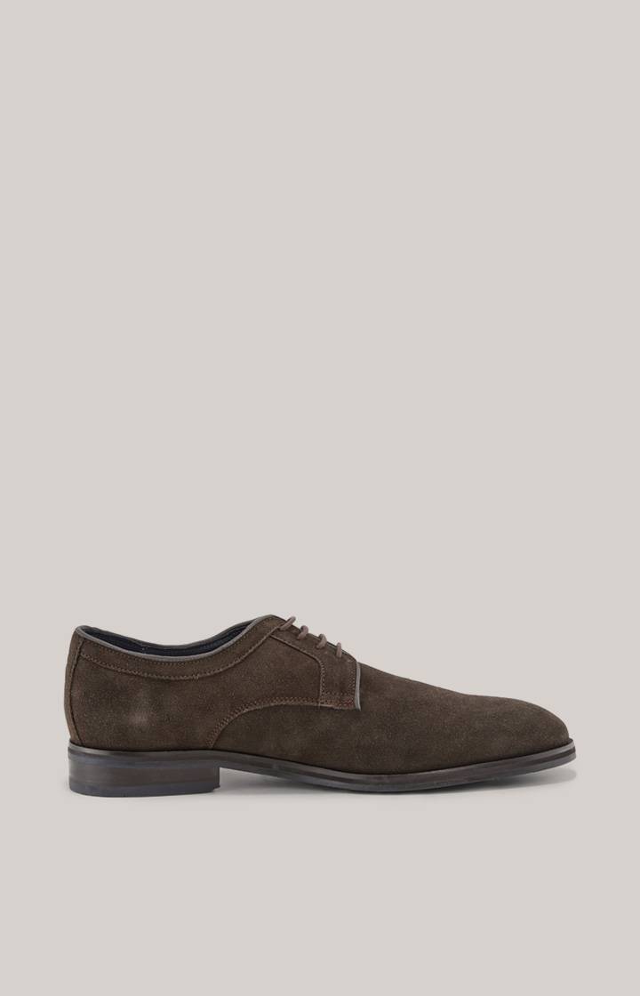 Joop Lace-Up Velluto Kleitos in Dunkelbraun Tägliche Deals