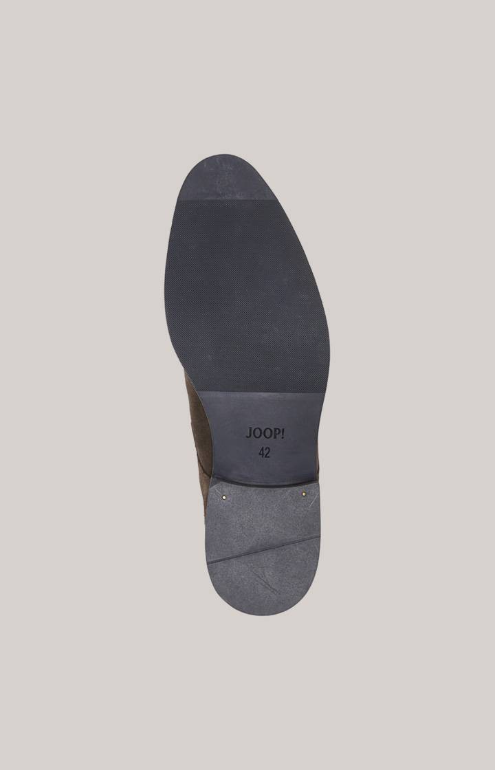 Joop Lace-Up Velluto Kleitos in Dunkelbraun Tägliche Deals