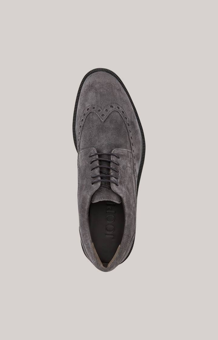 Joop Brogue Lace-up Velluto New Danilo in Dunkelgrau Sonderangebote