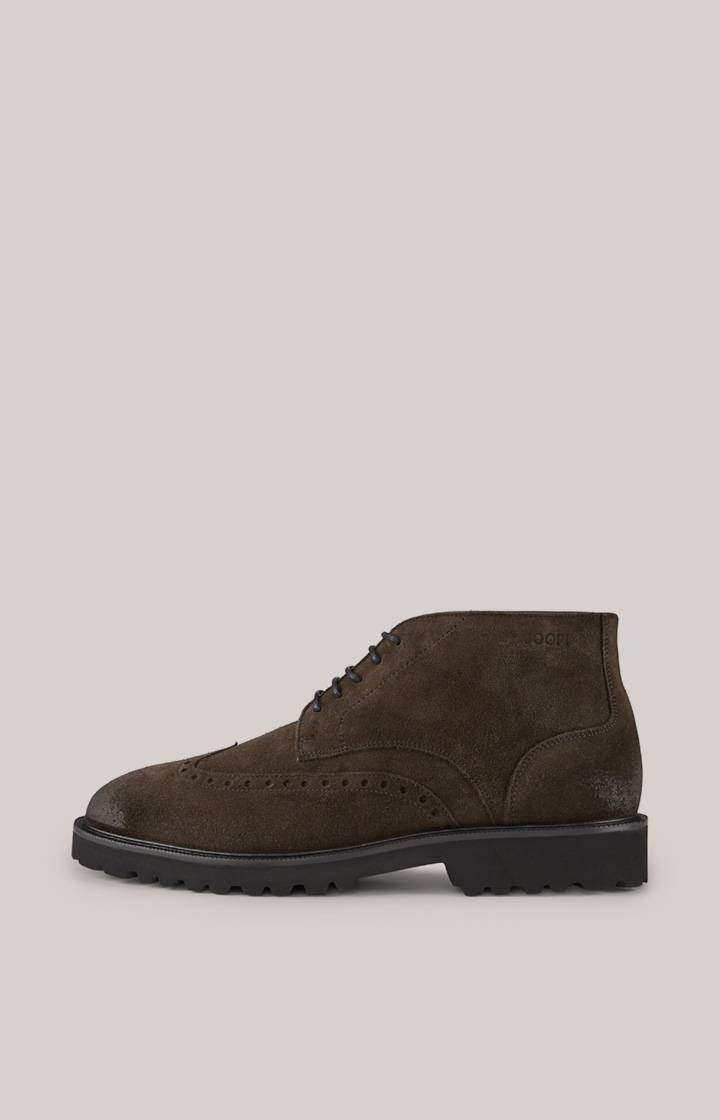 Joop Low Boots Velluto New Danilo in Dunkelbraun Tiefpreis