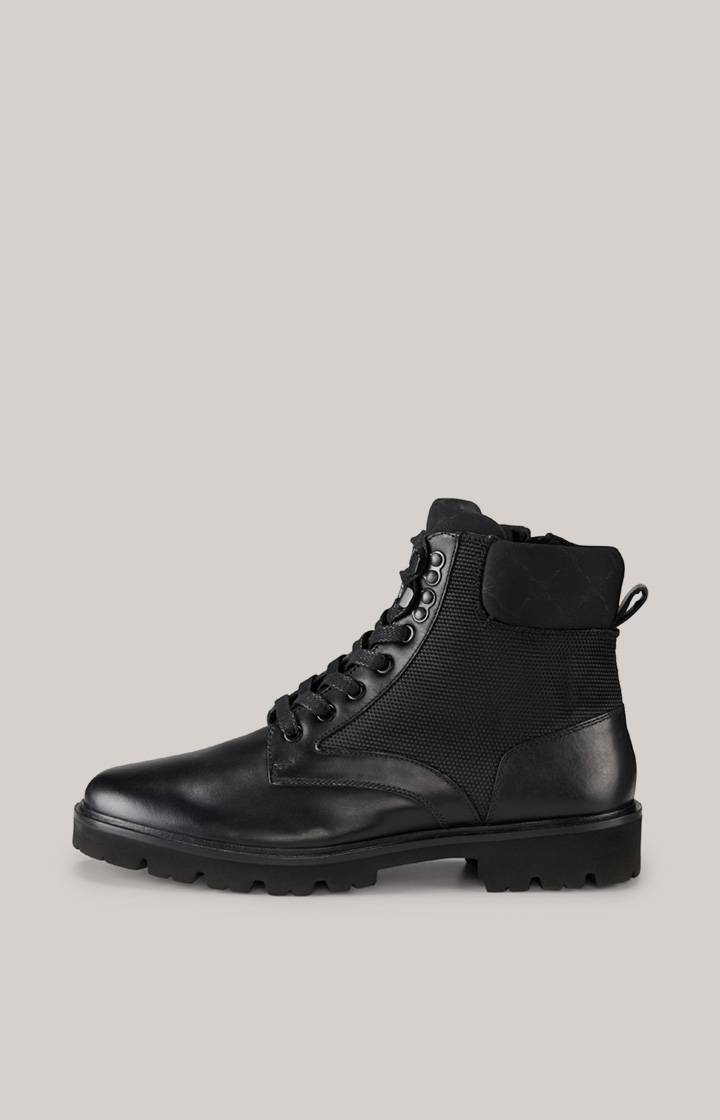 Joop Boots Hektor Tela Stampa in Schwarz Letzte 2 Tage