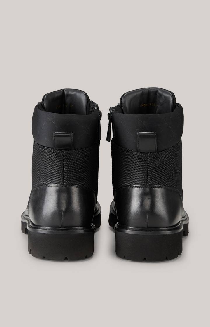 Joop Boots Hektor Tela Stampa in Schwarz Letzte 2 Tage