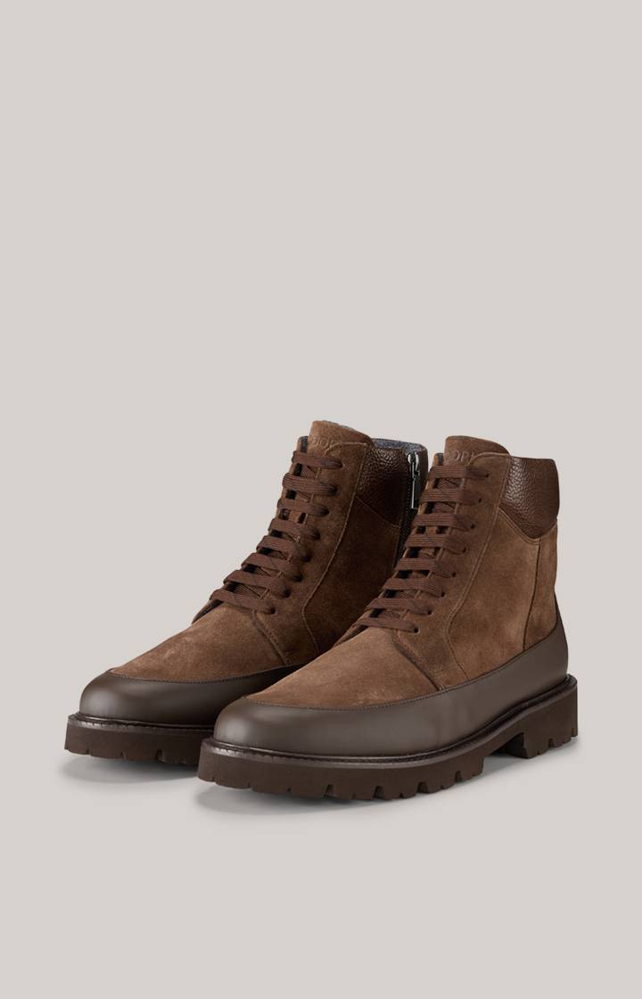 Joop Boots Hektor Velluto Misto in Braun Zeitbegrenzte Promotion