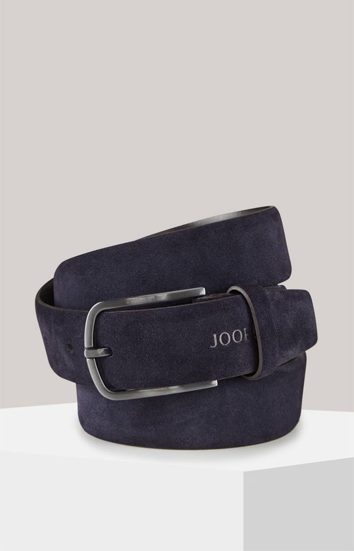 Joop Ledergürtel in Schwarz/Blau Angebote